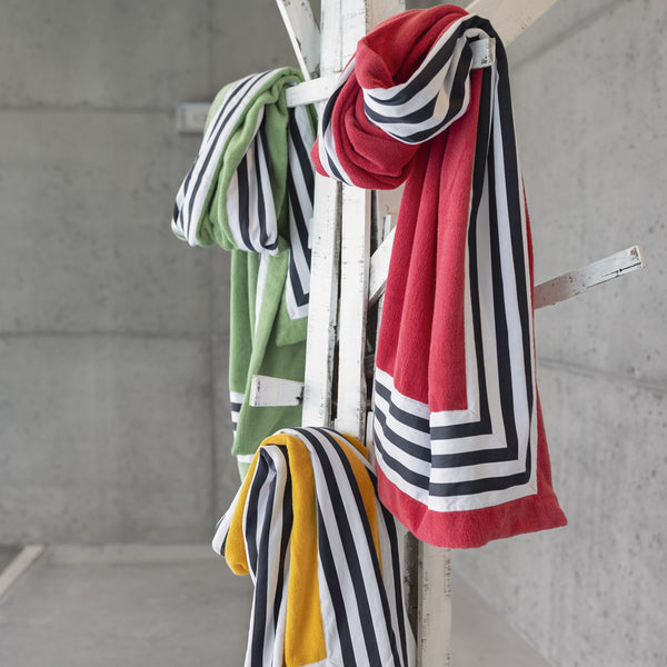 Abyss Cannes Beach Towels - Viva Magenta (579) | Fine Linen and Bath