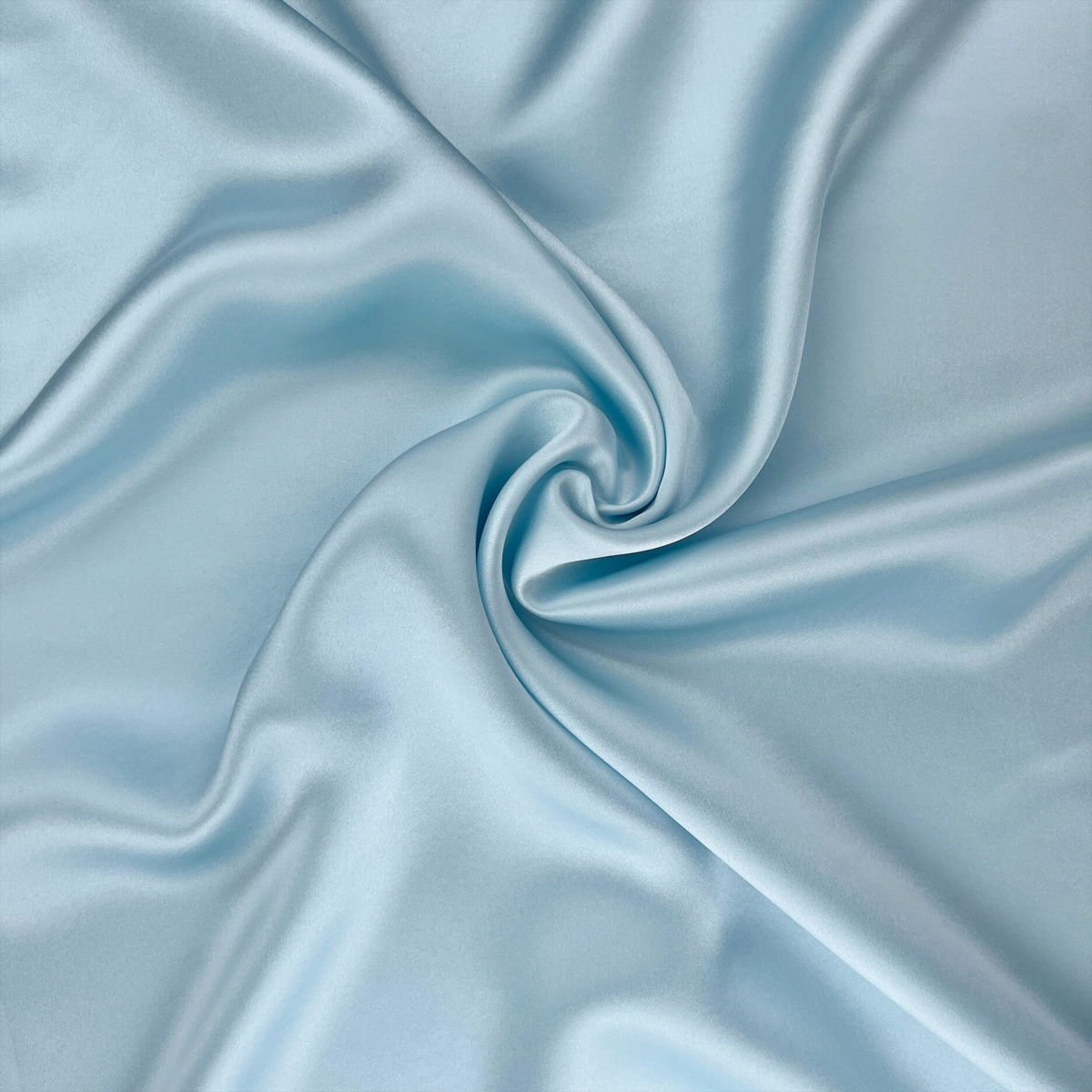 Mulberry Park 19 Momme Silk Crib Sheet - Bedtime Blue