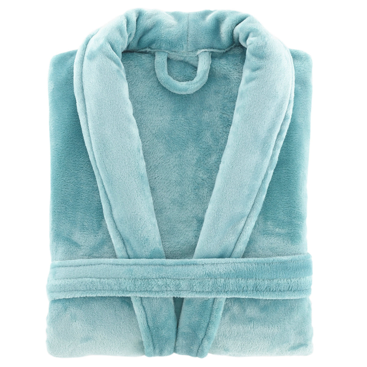 Folded Image of Pine Cone Hill Sheepy Fleece 2.0 Robe in Color Teal