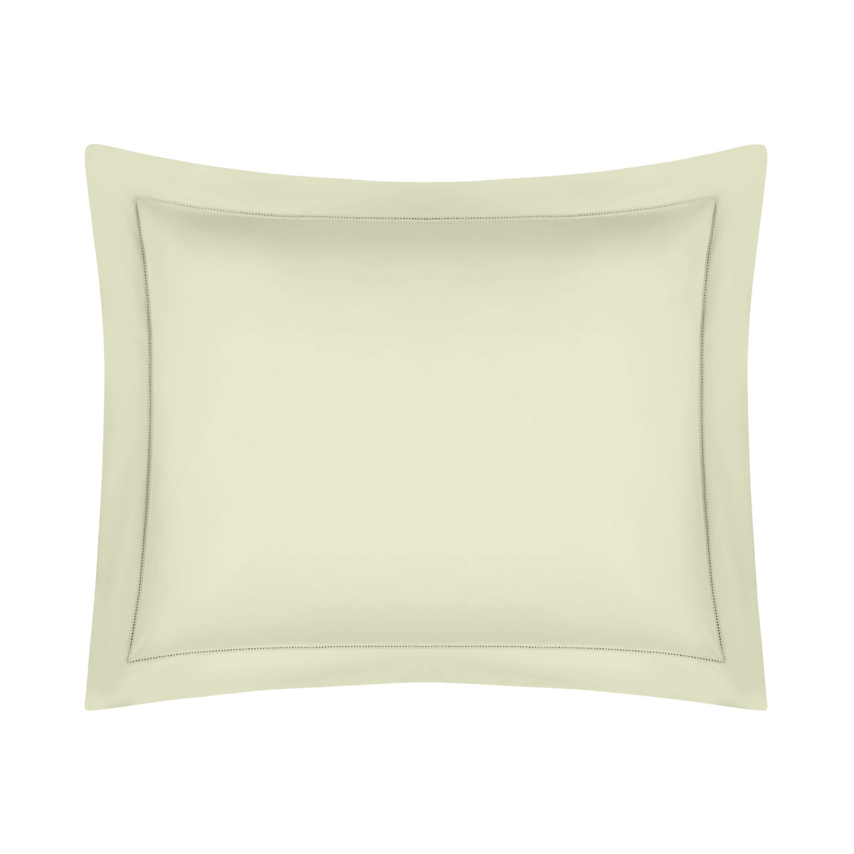 Sham of Home Treasures Perla Percale Bedding in Mint Green Color