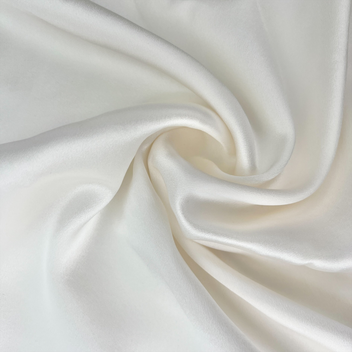 Mulberry Park Silks 100% Pure Silk Robe - Ivory