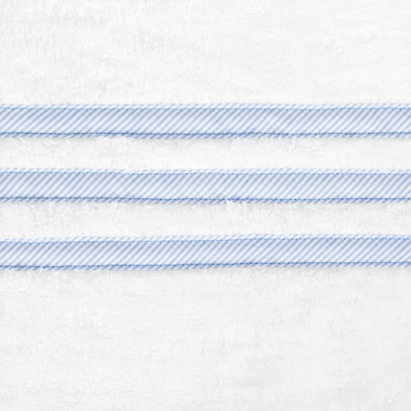 Medium Blue Stripe Navy Tea Towel, Kitchen Tea Towels