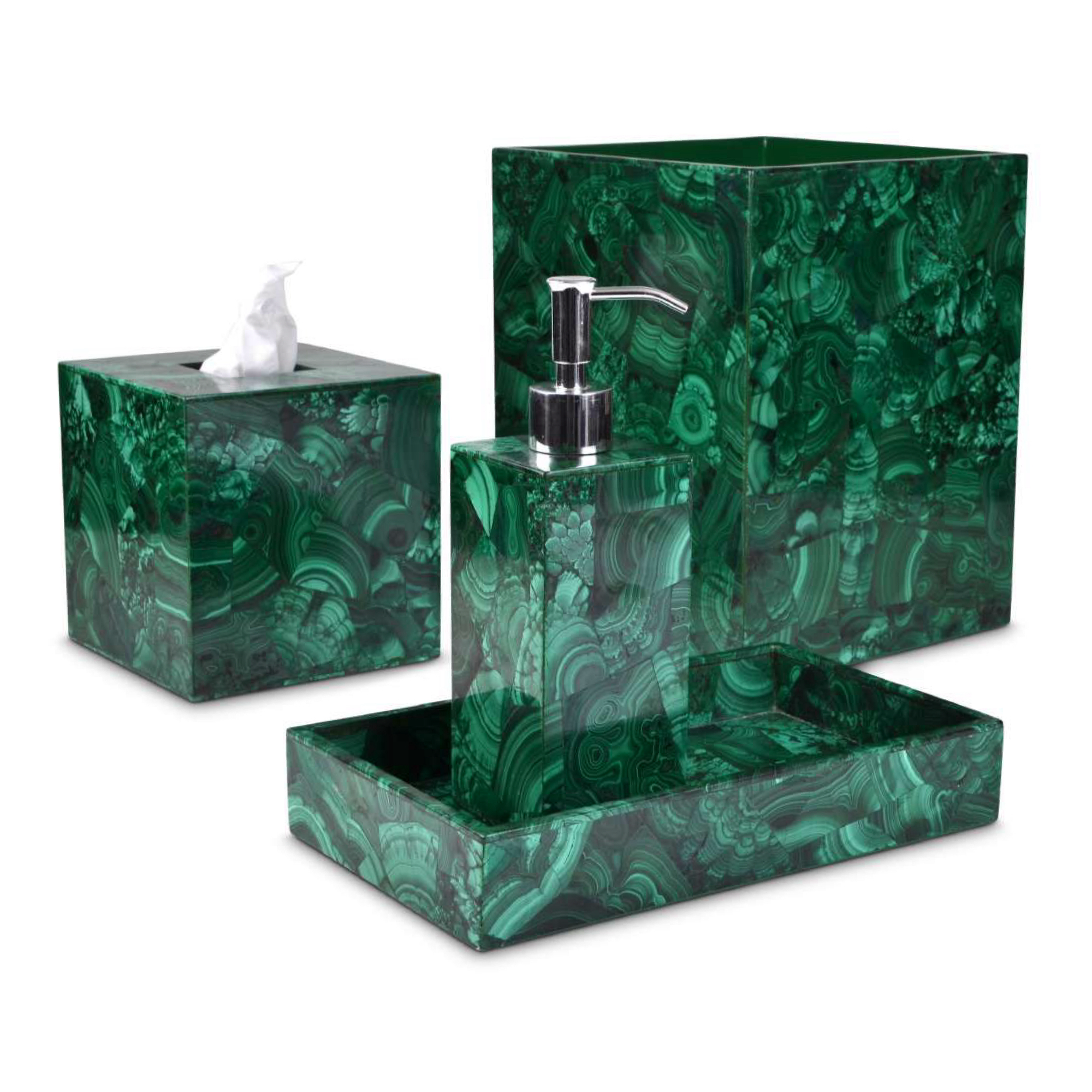 Mike and Ally Malachite Bath Collection