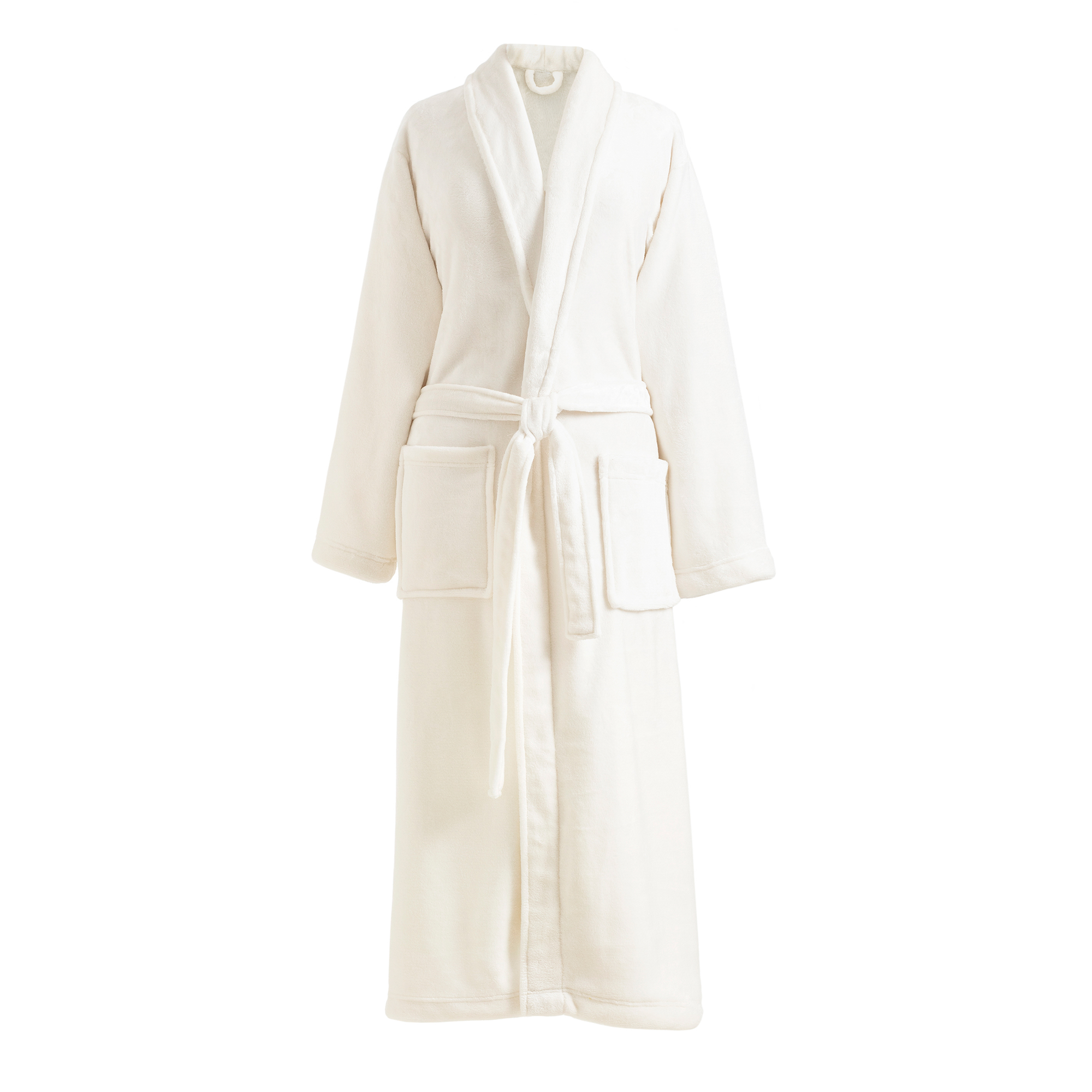 Whole Image of Pine Cone Hill Sheepy Fleece 2.0 Robe in Ivory Color
