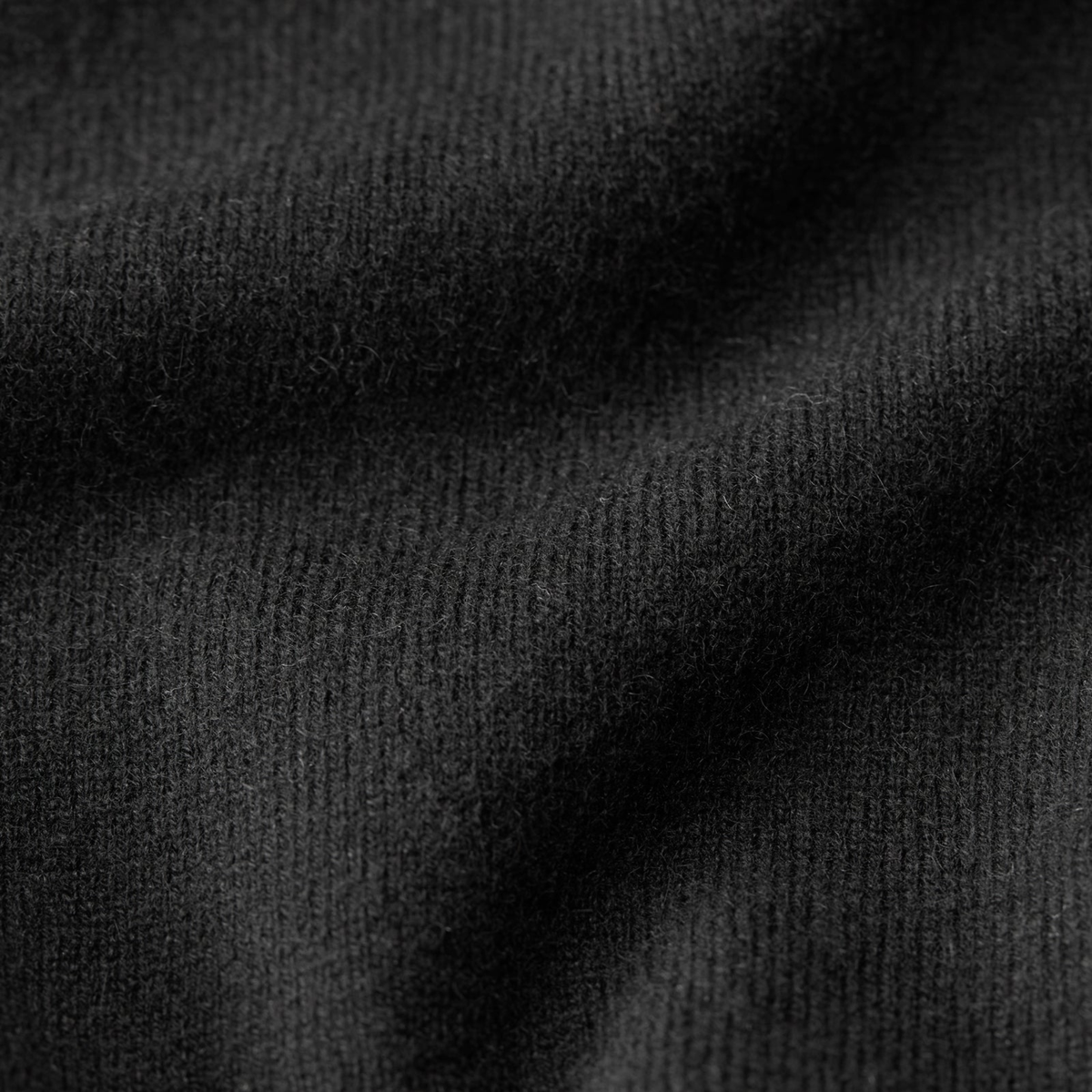 Fabric Closeup of Black Sferra Intimita Long Sleeve Top