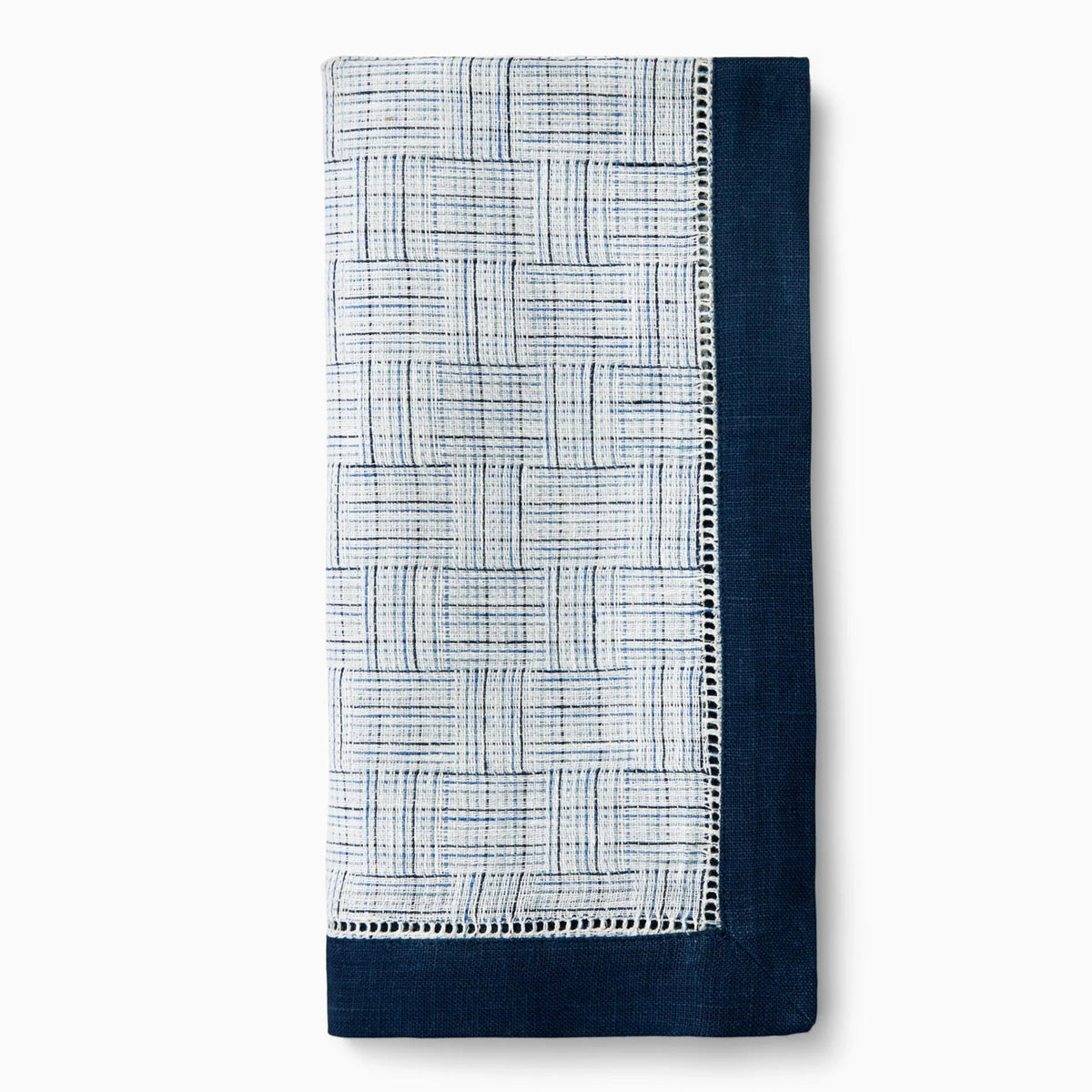 Silo Image of Sferra Mikelina Table Linens in Color Navy