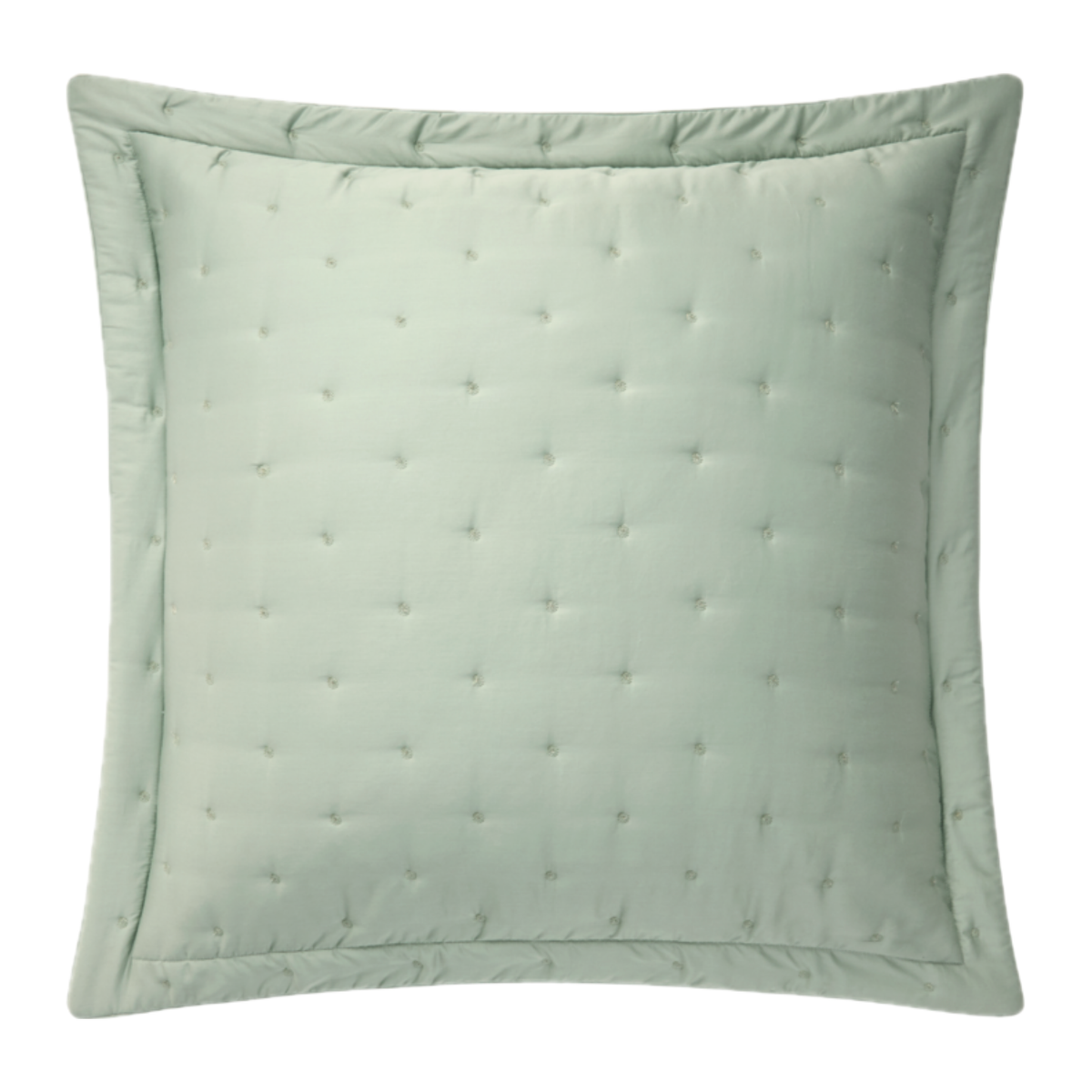 Euro Sham of Yves Delorme Triomphe Quilted Bedding in Veronese Color