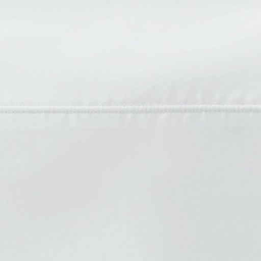 BOVI Simply Percale Bedding Swatch White Fine Linens