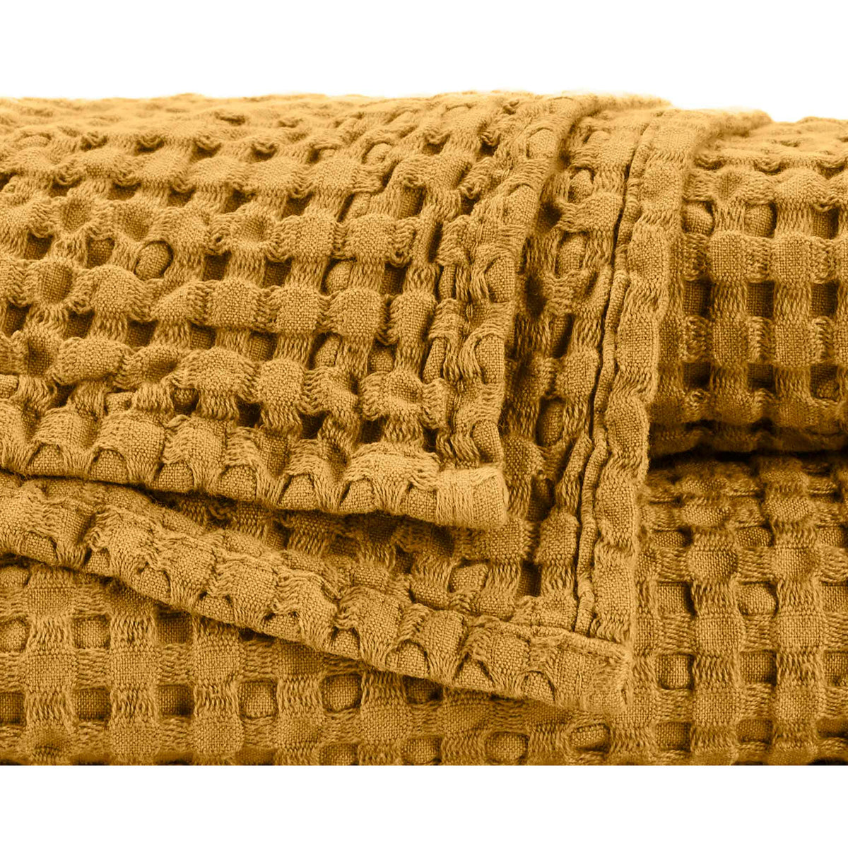 Abyss Pousada Bath Towels Close Up Gold (840) Fine Linens