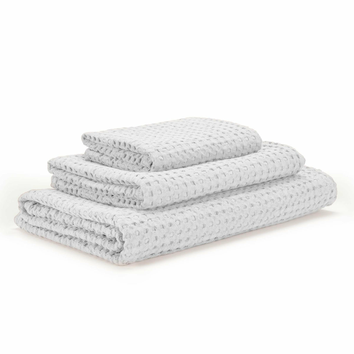 Abyss Pousada Bath Towels Slanted White (100) Fine Linens