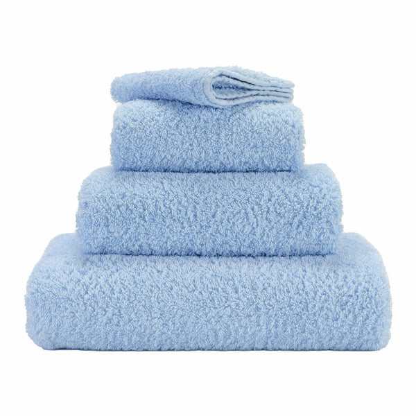 Abyss Super Pile Bath Towels & Mats - Powder Blue | Fine Linen & Bath