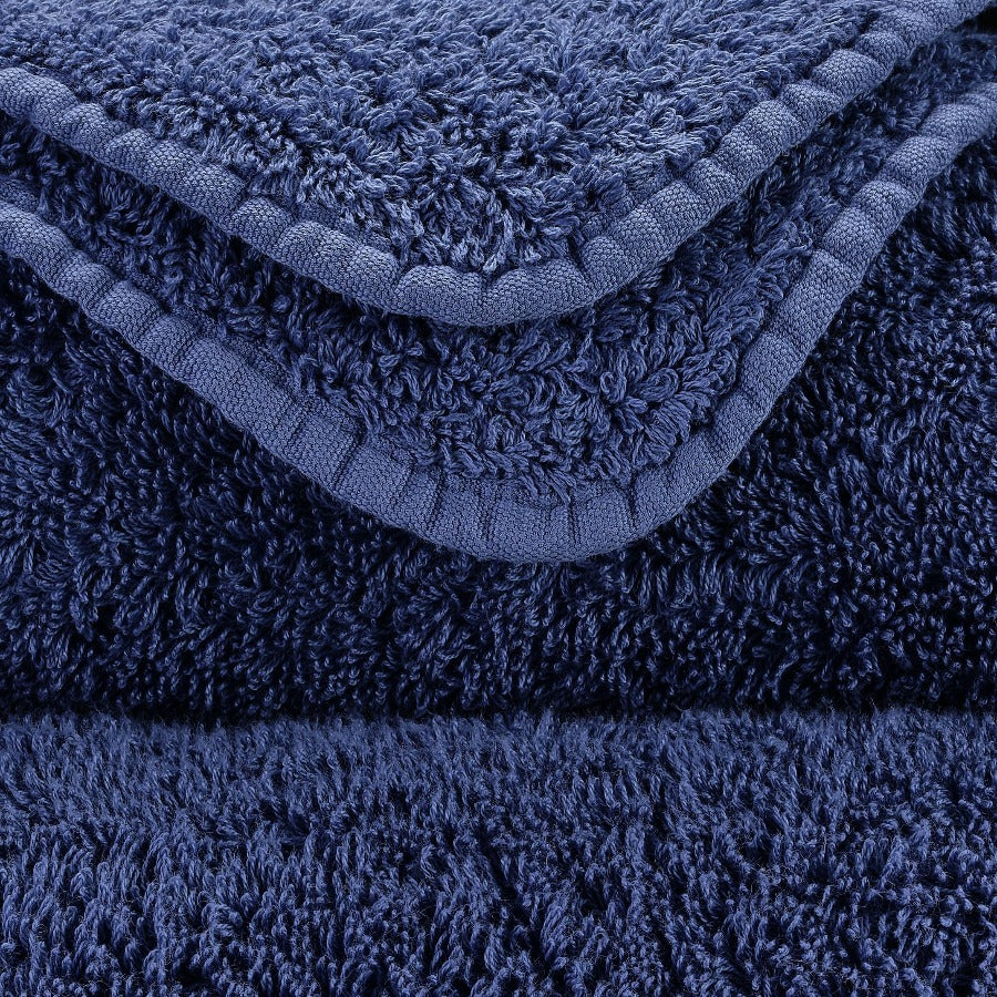Abyss Super Pile Bath Towels Cadette Blue Fine Linens Swatch