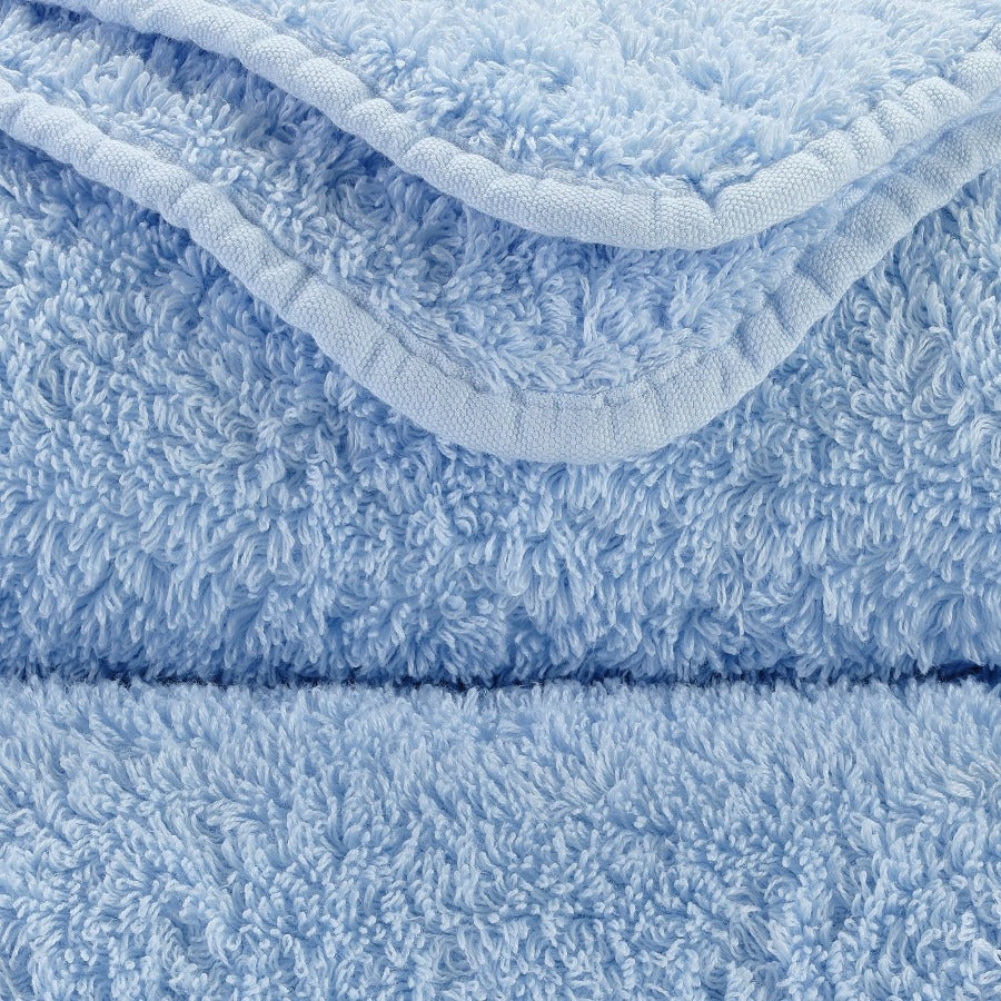 Abyss Super Pile Bath Towels Powder Blue Fine Linens Swatch