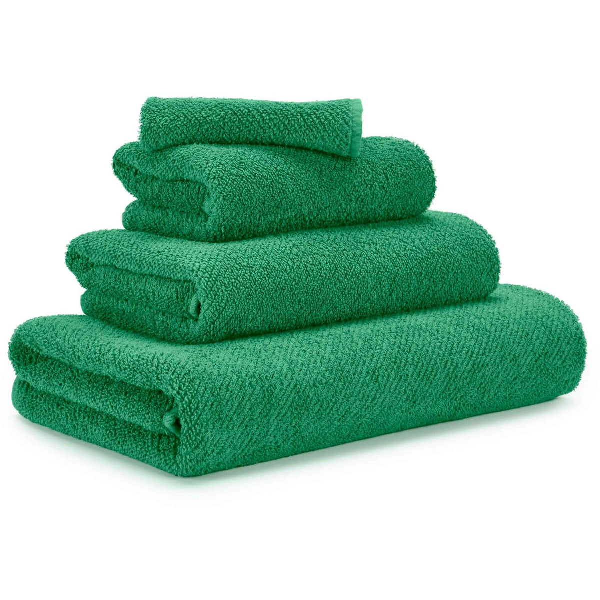 Abyss Twill Bath Towels Emerald (230) Fine Linens