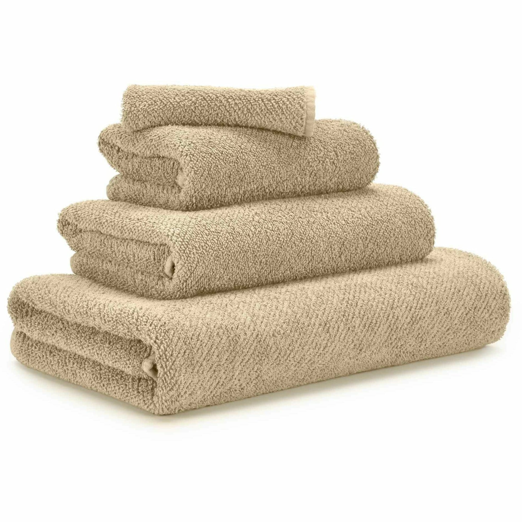Abyss Twill Bath Towels Sand Fine Linens