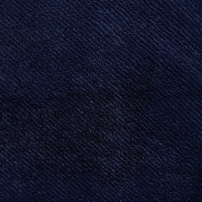 Abyss Twill Bath Towels Swatch Navy Fine Linens