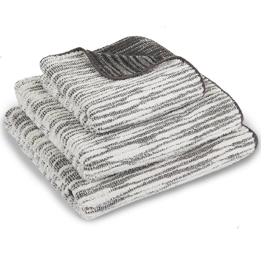 Abyss Cozi Bath Towels Stack Flat Gris (920) Fine Linens