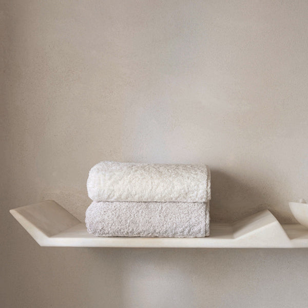 Graccioza Grand Egoist Bath Towels (Cloud) | High End Pure Cotton