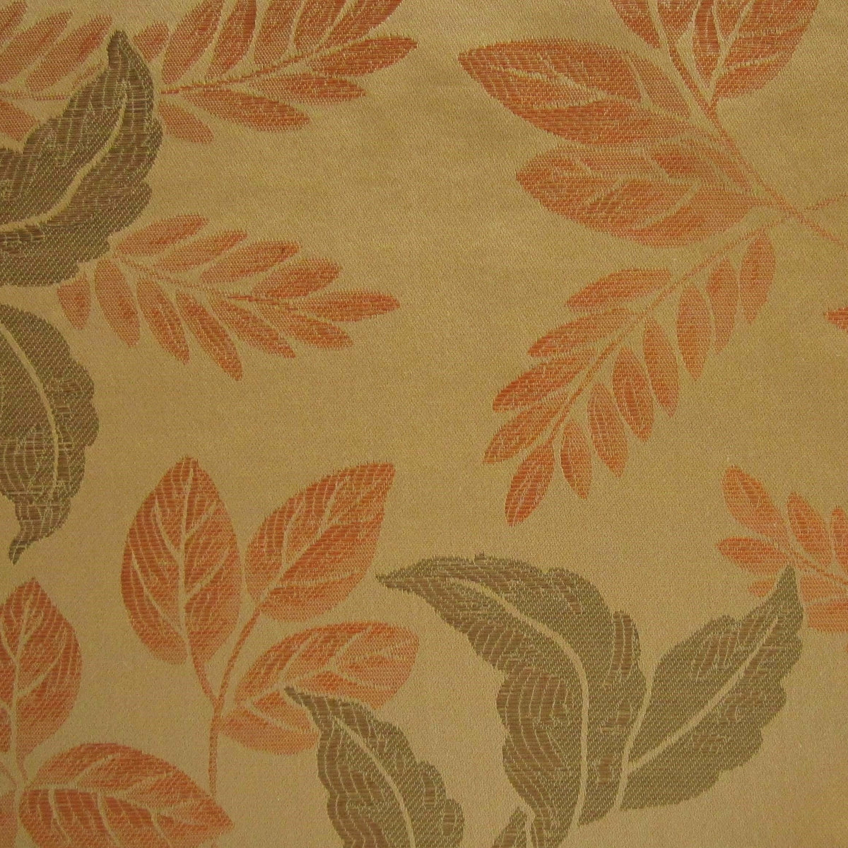 Home Treasures Autumn Jaquard Bedding Swatch Gold Fine Linens