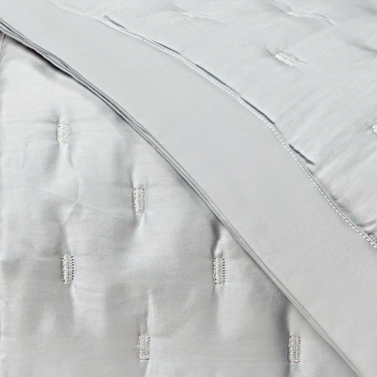 Home Treasures Fil Coupe Quilted Bedding Swatch Pebble Fine Linens