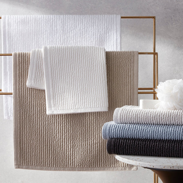 Matouk Francisco Bath Rugs (White) High End Bath Rugs FLandB