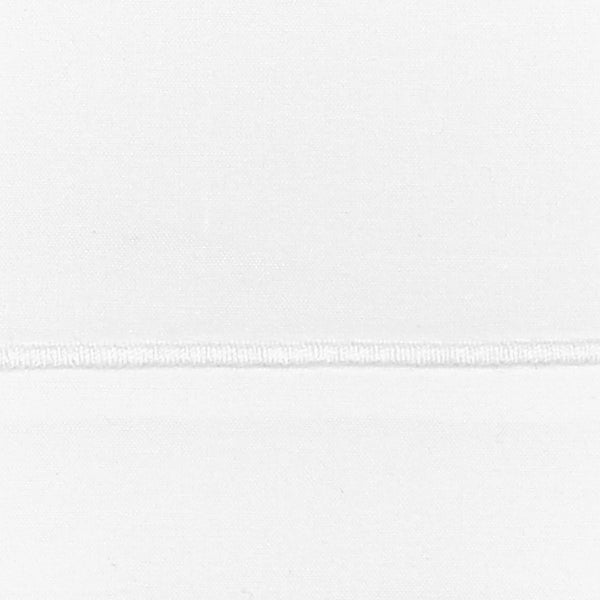 Matouk Luca Satin Stitch Bedding White
