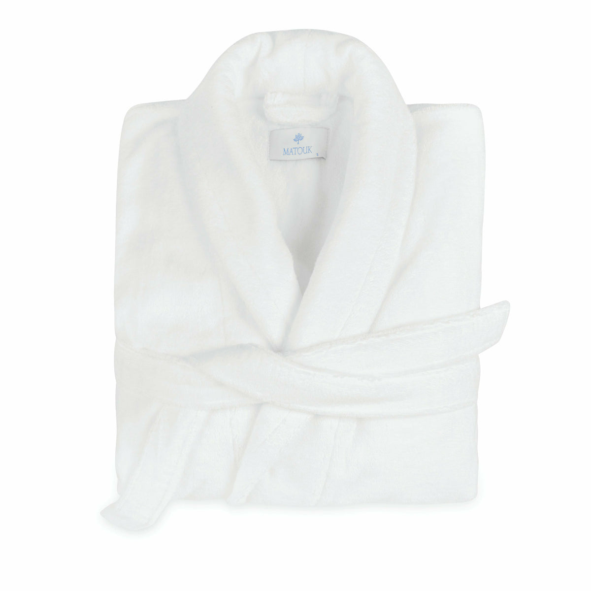Matouk Milagro Robe White Soft and Cozy  Fine Linens