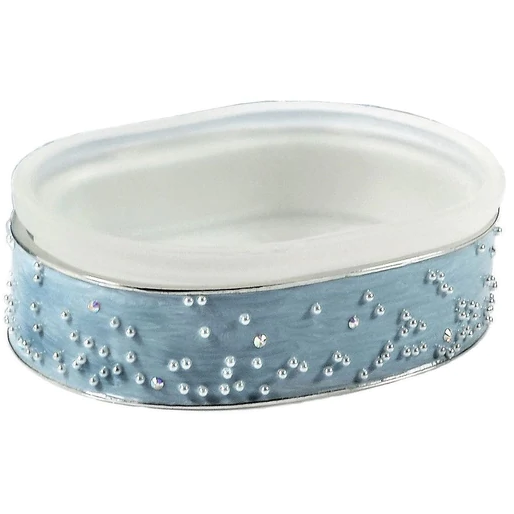 Mike and Ally Caviar Bath Accessories Soap Dish Wintersky