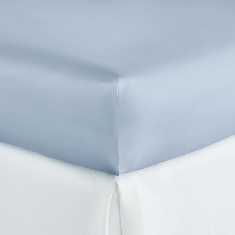Peacock Alley Soprano Bedding Fitted Sheet Blue Fine Linens