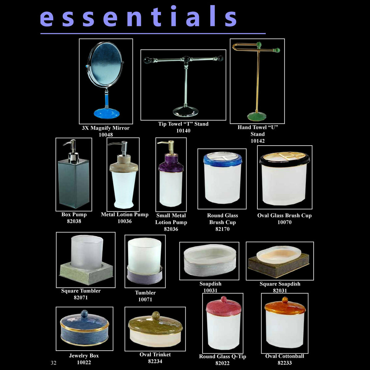 Mike and Ally Essentials Basic Enamel Bath Accessories Catalog1