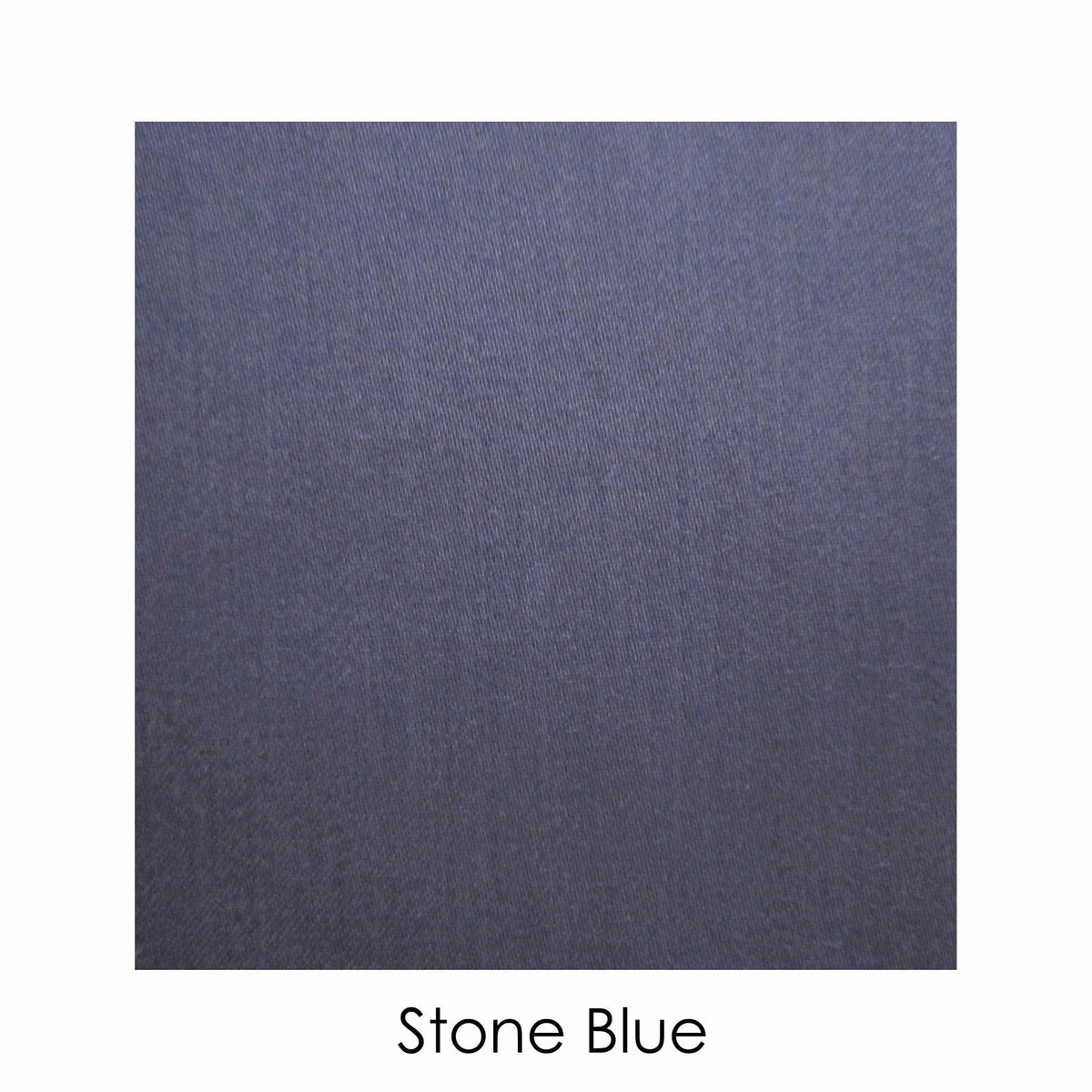 Home Treasures Royal Sateen Color Swatch Stone Blue Fine Linens