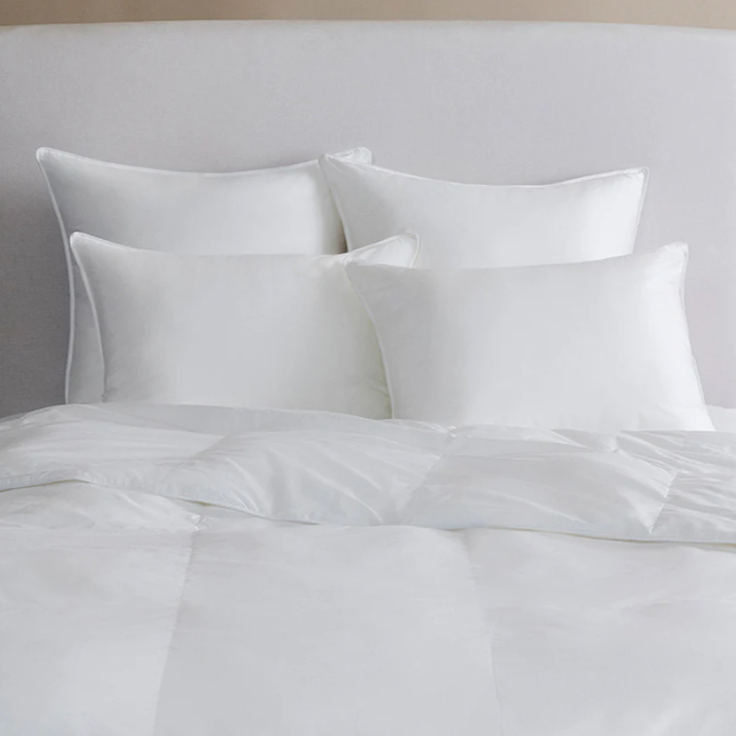 Sferra Arcadia Down Alternative Pillows Firm Weight Fine Linens