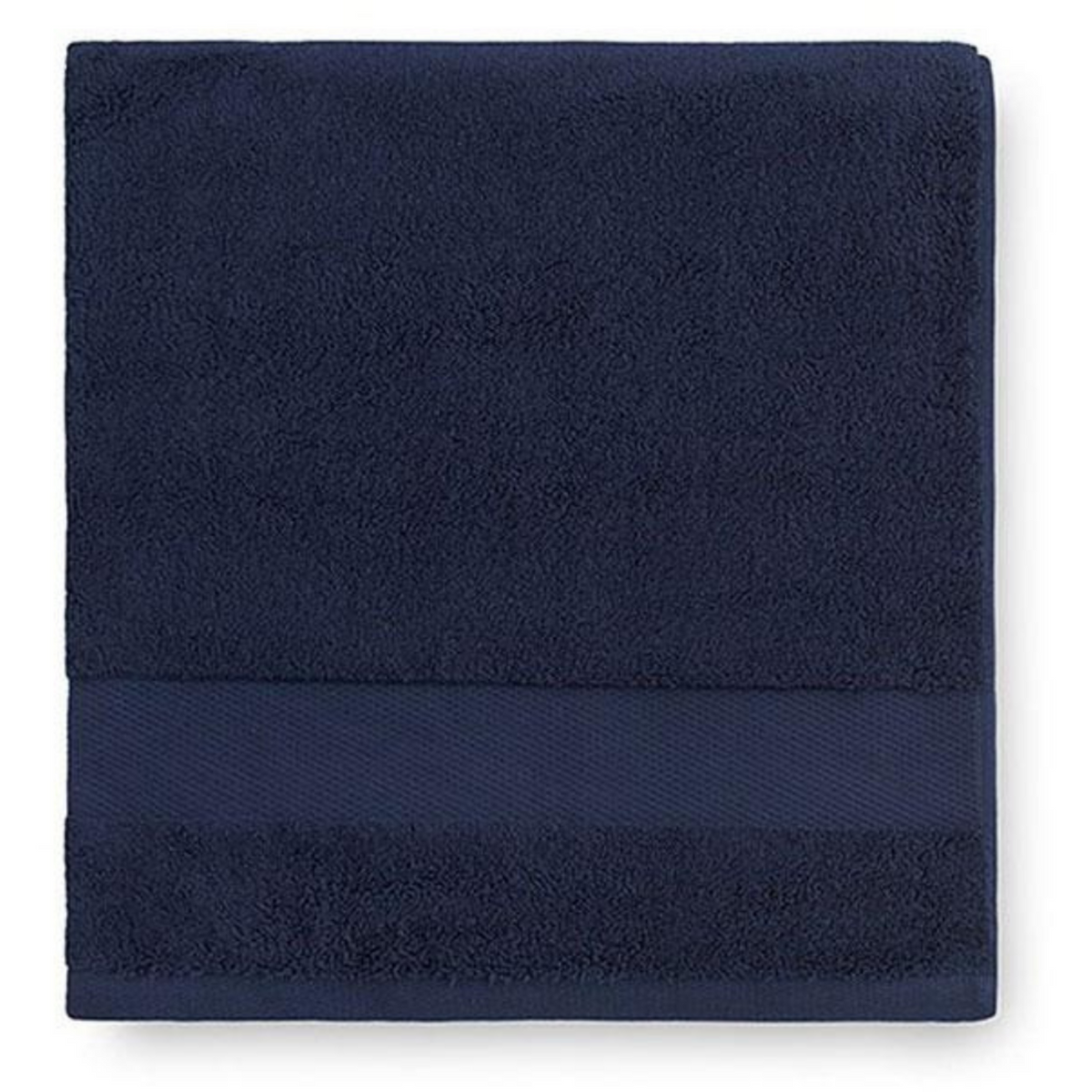 Sferra Bello Bath Towels Main Dark Blue Fine Linens