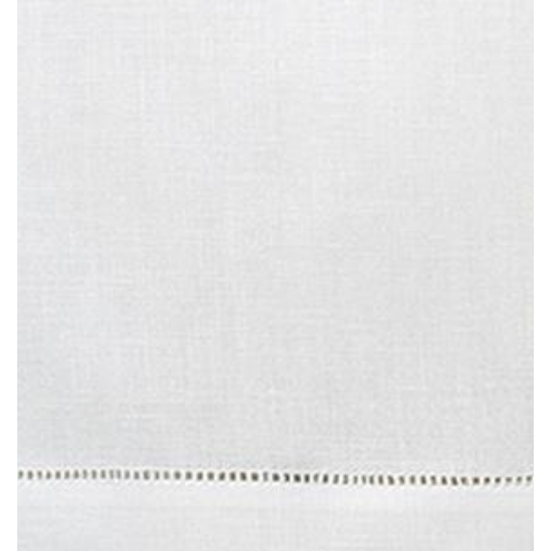 Sferra Classico Linen Guest Towel Swatch White Fine Linens