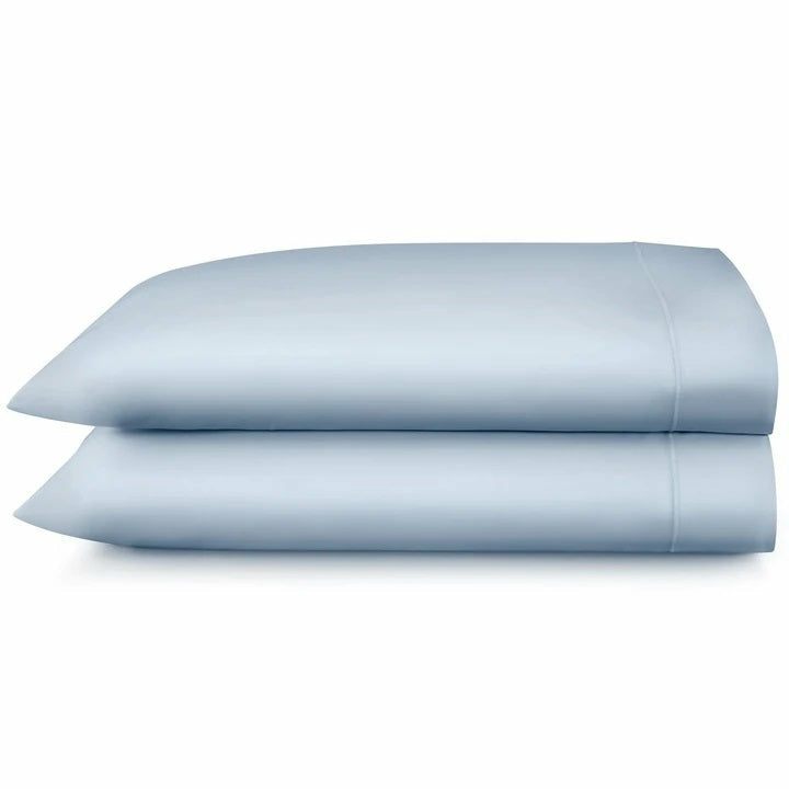 Peacock Alley Soprano Bedding Pair Of Two Pillowase Blue Fine Linens
