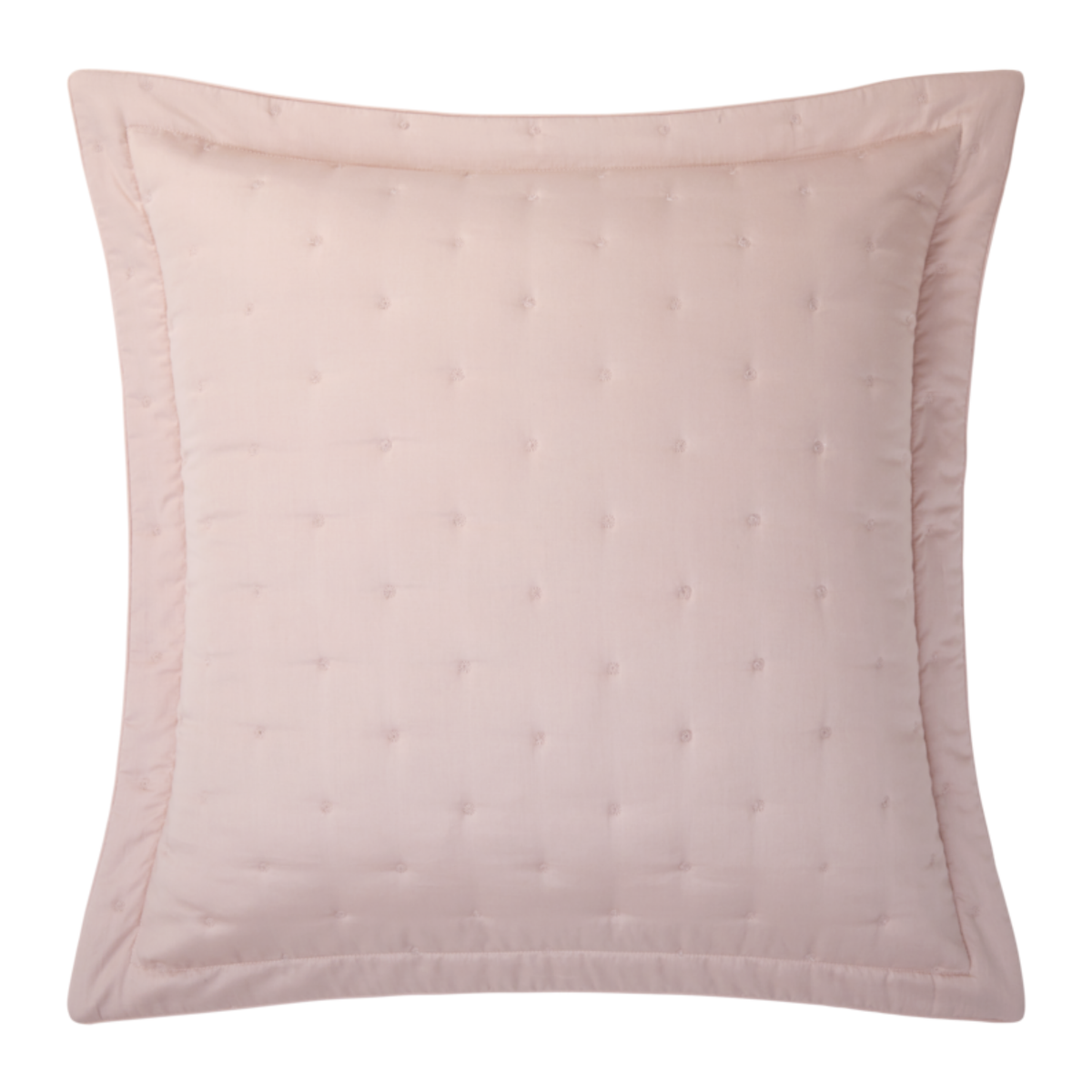 Euro Sham of Yves Delorme Quilted Triomphe Bedding in Poudre Color