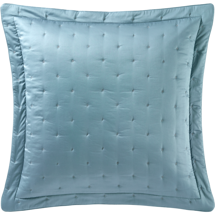 Yves Delorme Triomphe Quilted Bedding Sham Fjord Fine Linens