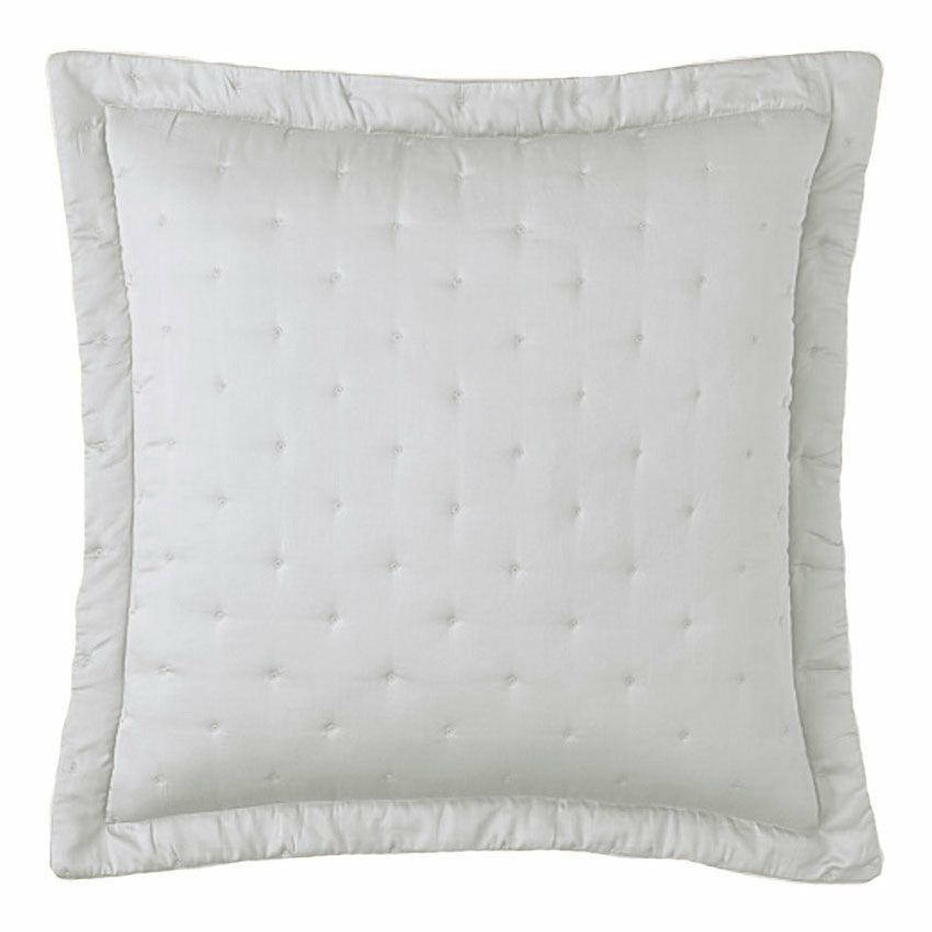 Yves Delorme Triomphe Quilted Bedding Sham Blanc Fine Linens