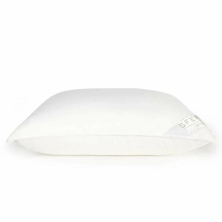 Sferra Buxton Goose Down Pillows Medium Weight Silo Side Fine Linens