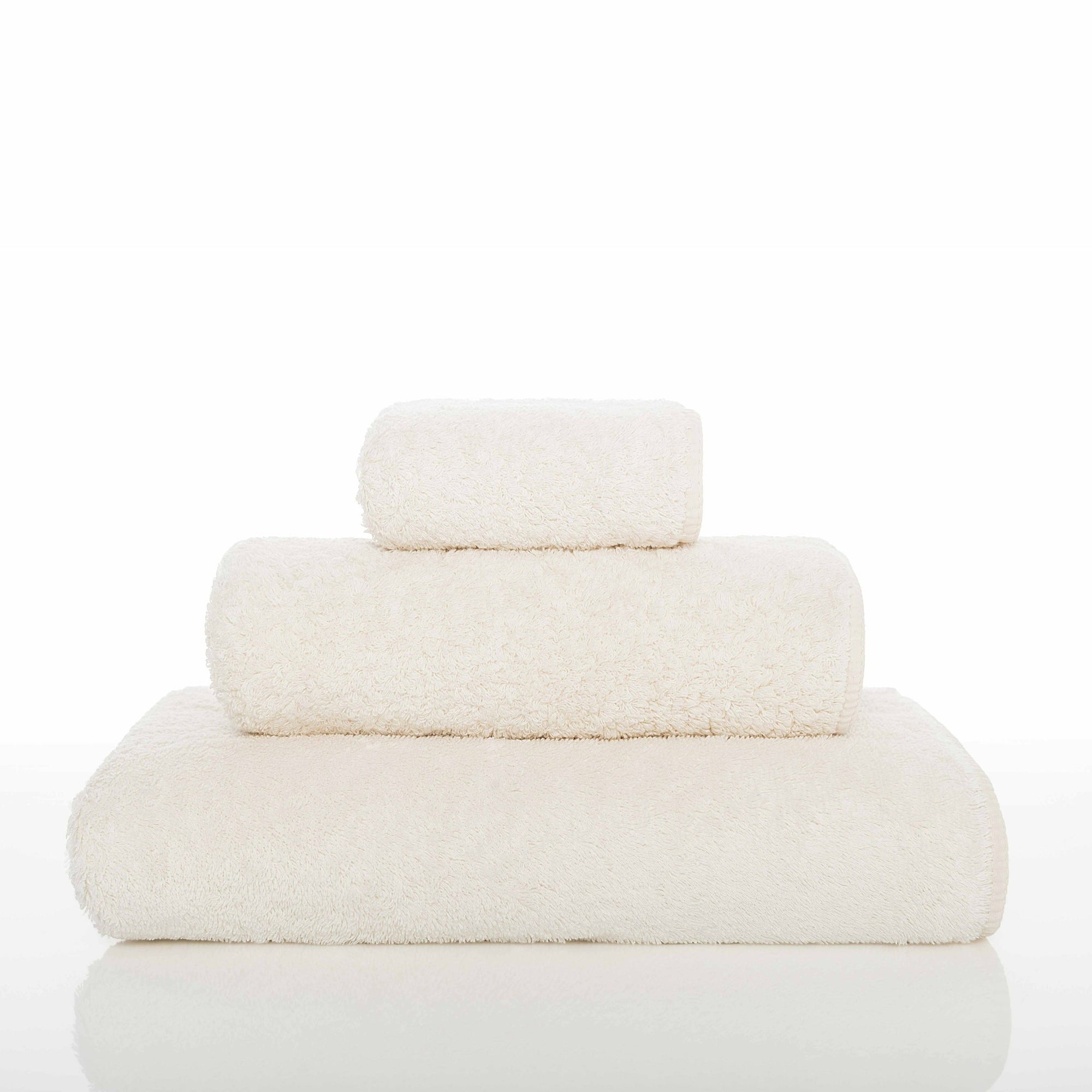 Graccioza Long Double Loop Bath Towels Natural Fine Linens