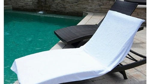 Comparison Review of Luxury Chaise Lounge Chair Towel Covers from ARLU Home and SFERRA Poolside Fine Linens