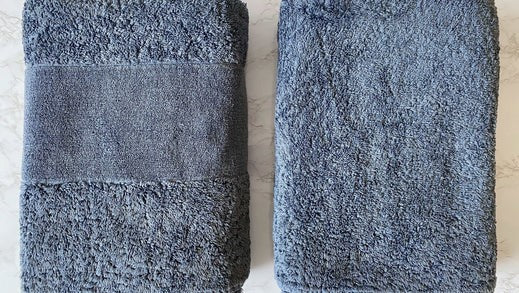What is the Difference Between the Bloomingdale’s Abyss Super Line Towel and the Abyss Super Pile Towel from Fine Linen and Bath? Front Back Folded Towels
