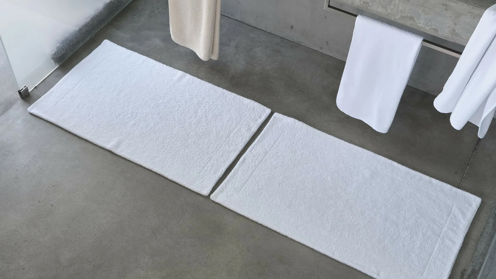 Abyss & Habidecor Bath Rug Buyers Guide Bath Mat Laid Flat Hung Bathroom