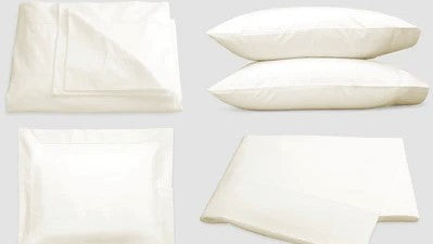 Matouk Key Largo: Modern Luxury Bedding in Easy-Care Percale Fine Linens Pillows Sheets Folded
