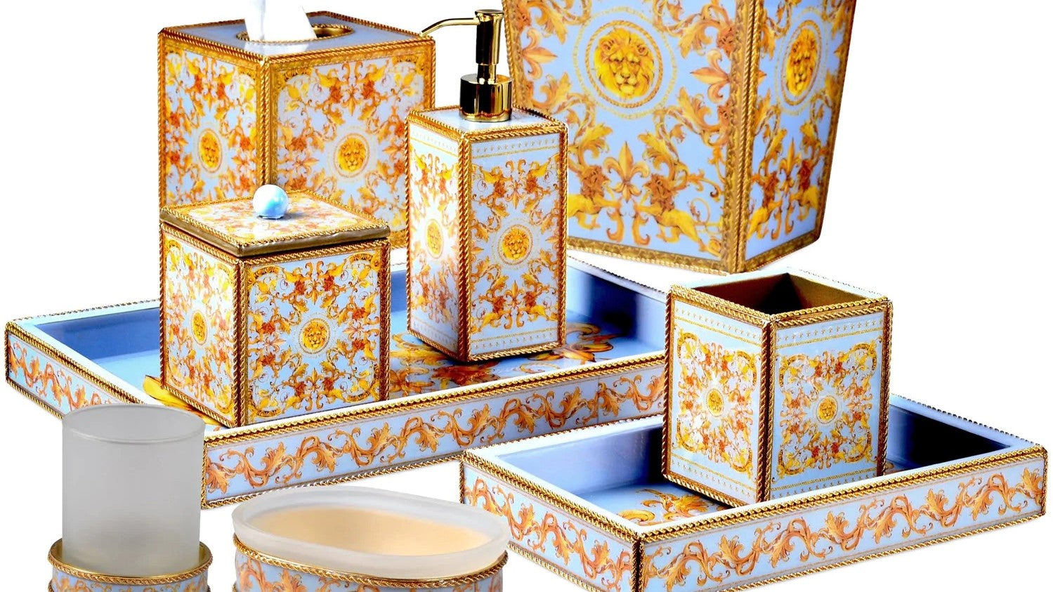 New Luxury Bathroom Accessories from Mike+Ally Boxes and Holders