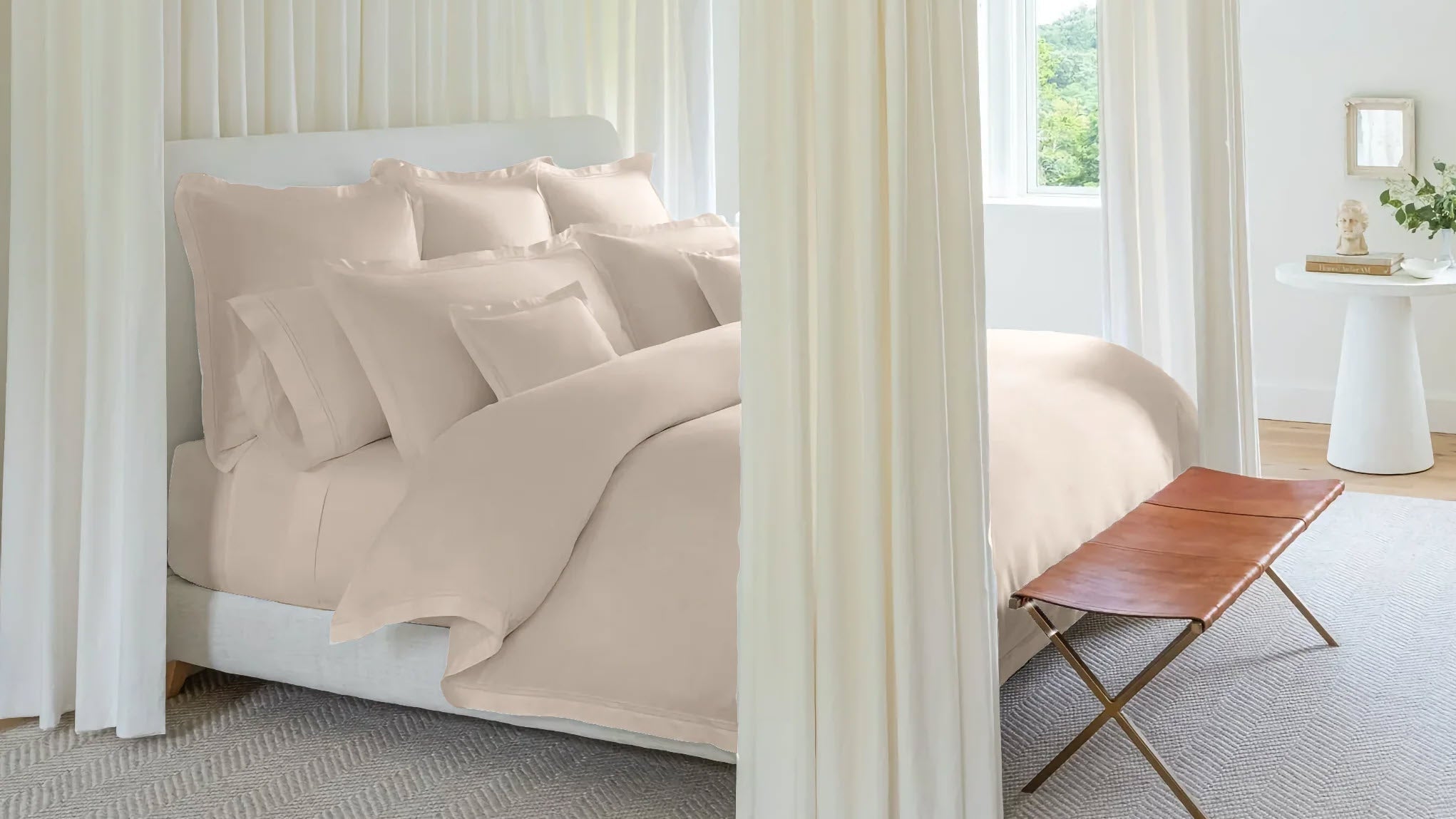 Sea Island Cotton Bedding & Bath Towels | Luxury Home Textiles