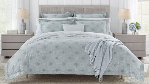 Introducing the Spring/Summer 2022 Collection from SFERRA Fine Linens Printed Bedding in Bedroom