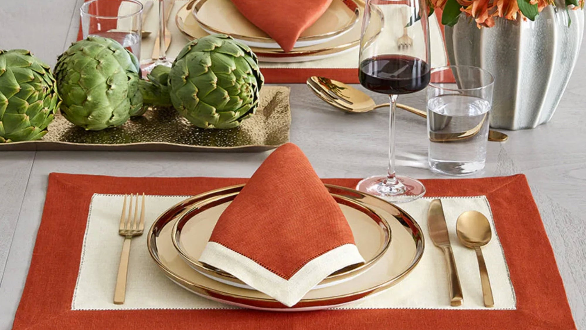 Unveiled: SFERRA's Stunning New Linens to Elevate Your Holiday Table
