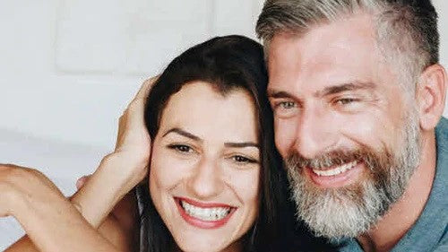 Twelfth Wedding Anniversary Gift Ideas Happy Man and Woman