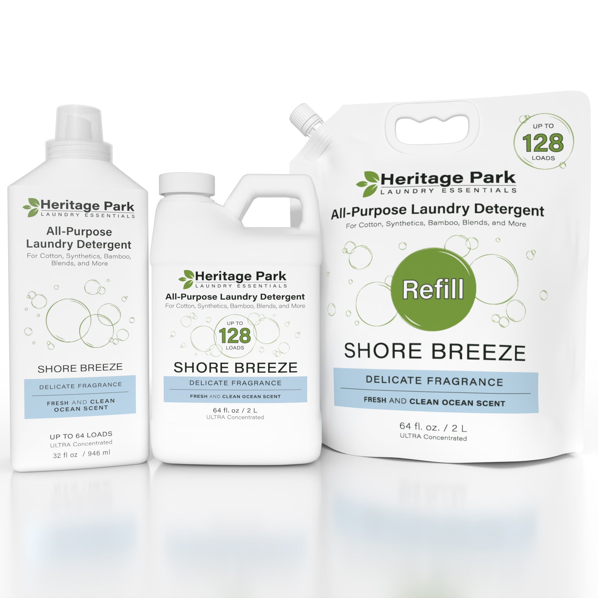 Heritage Park Fine Fabric Wash Shore Breeze Safe for Luxury Fabric